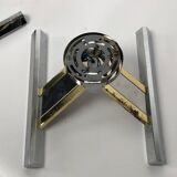 Pair of brass and chrome sconces from Sciolari 70