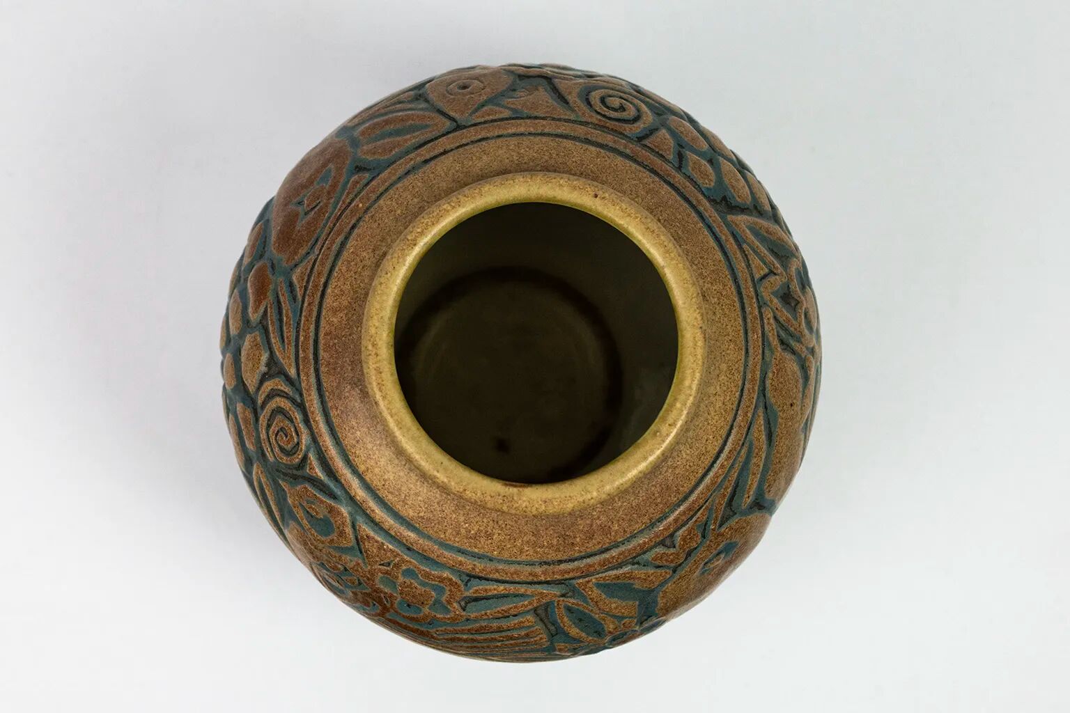 Vase boule art déco — Mougin & Gaston Ventrillon (Nancy)