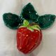 Albert Farlay ceramic strawberry slip