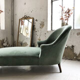 Meridian Napoleon III green velvet