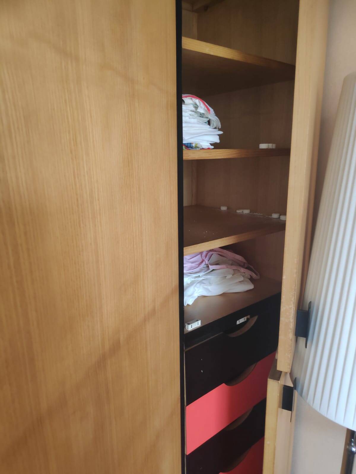 60s architect-designed wardrobe-dressing (unique piece of furniture)