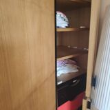 60s architect-designed wardrobe-dressing (unique piece of furniture)