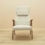 Danish teak lounge chair with new velour upholstery, 1960s