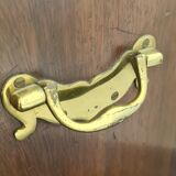 Pair of vintage military campaign wooden nightstands by reprodux england