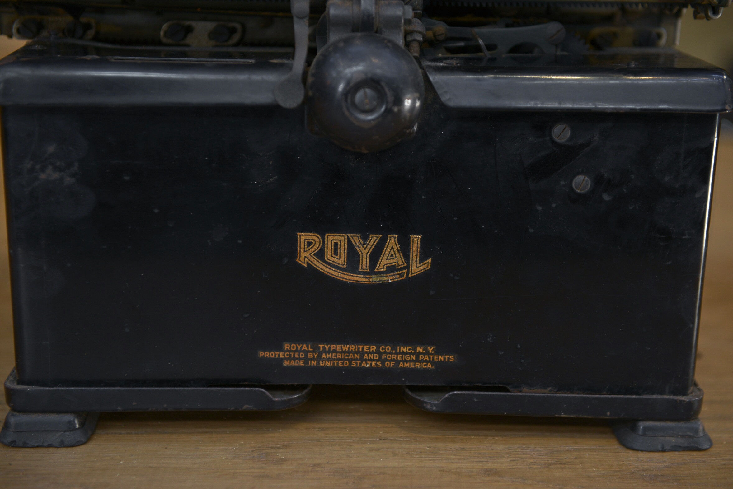 Old typewriter Royal NY USA 1930