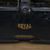 Old typewriter Royal NY USA 1930