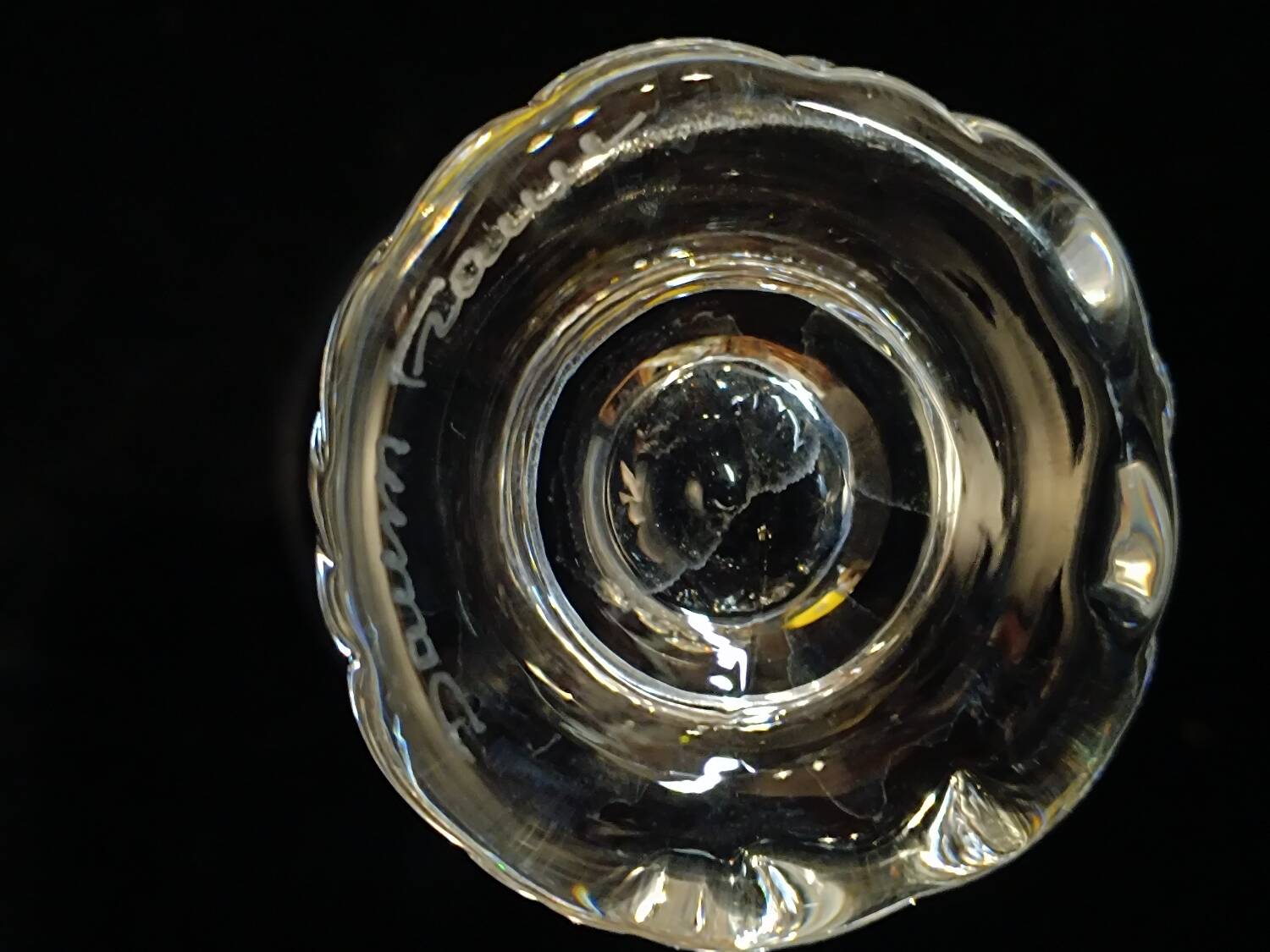 12 digestif glasses Daum model Kim