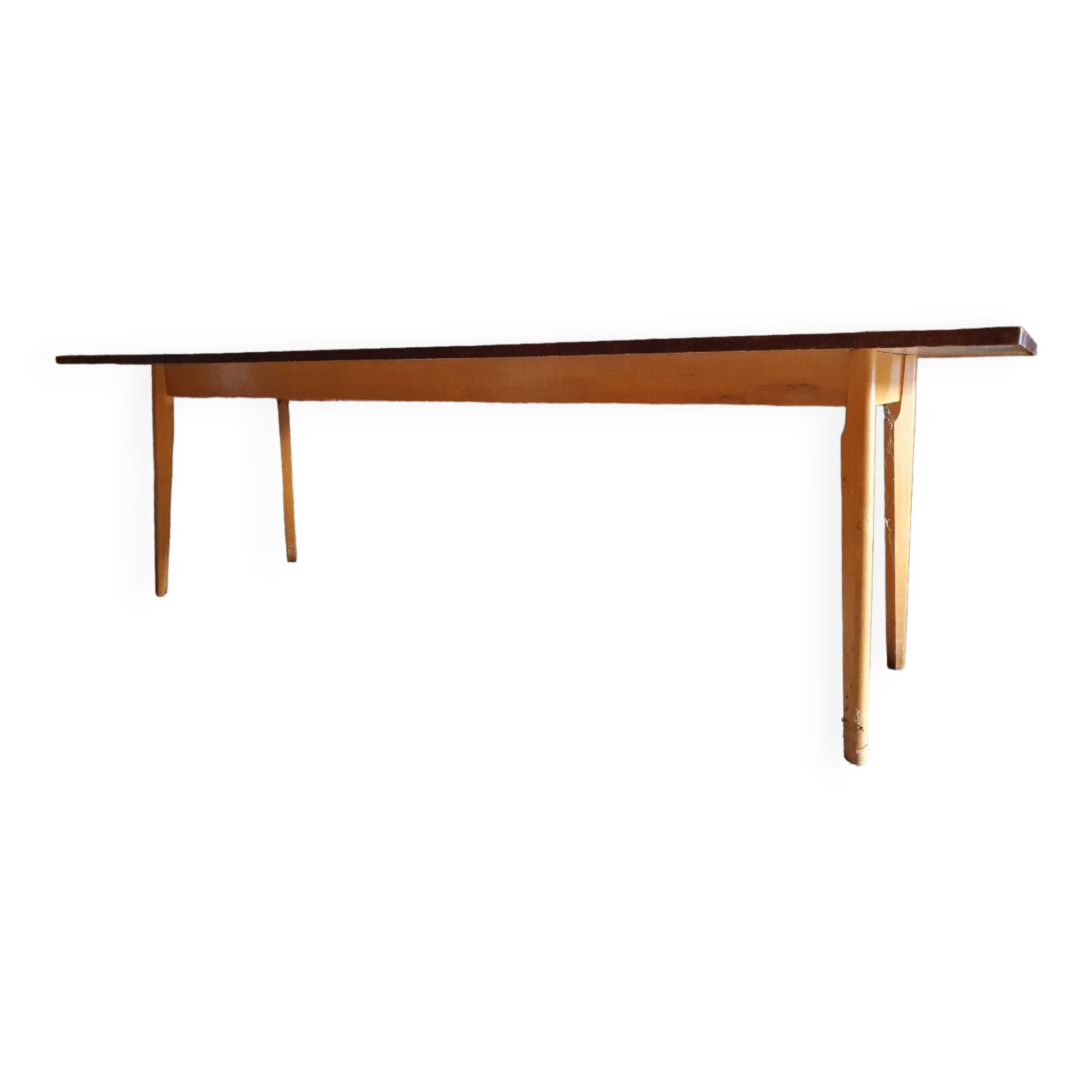 Large vintage bistro table 1970