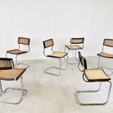 Vintage bauhaus style dining chairs, 1960s