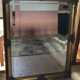 Large bronze gold decorative mirror