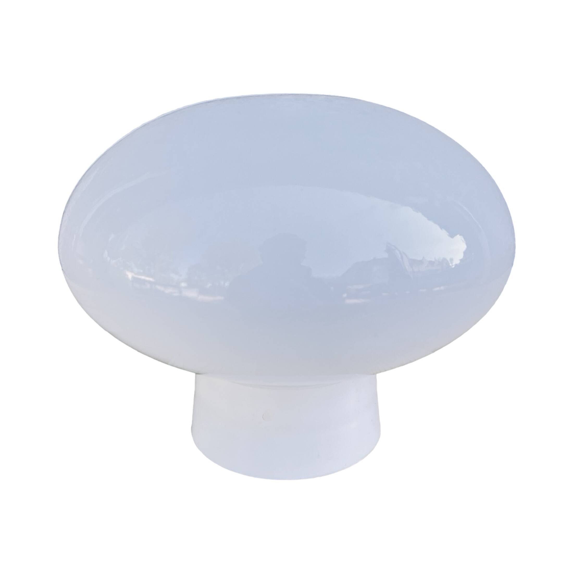 White wall lamp, Elektrosvit Nové Zámky, Czechoslovakia, 1960s, space age