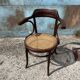Fauteuil de bureau canné Mundus 1900