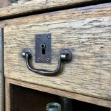 Former trade trade counter furniture store furniture has drawers in oak