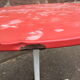 1960 vintage metal metal iron table garden
