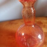Vase soliflore verre soufflé bouche