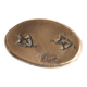 Signed bronze paperweight, 1993
