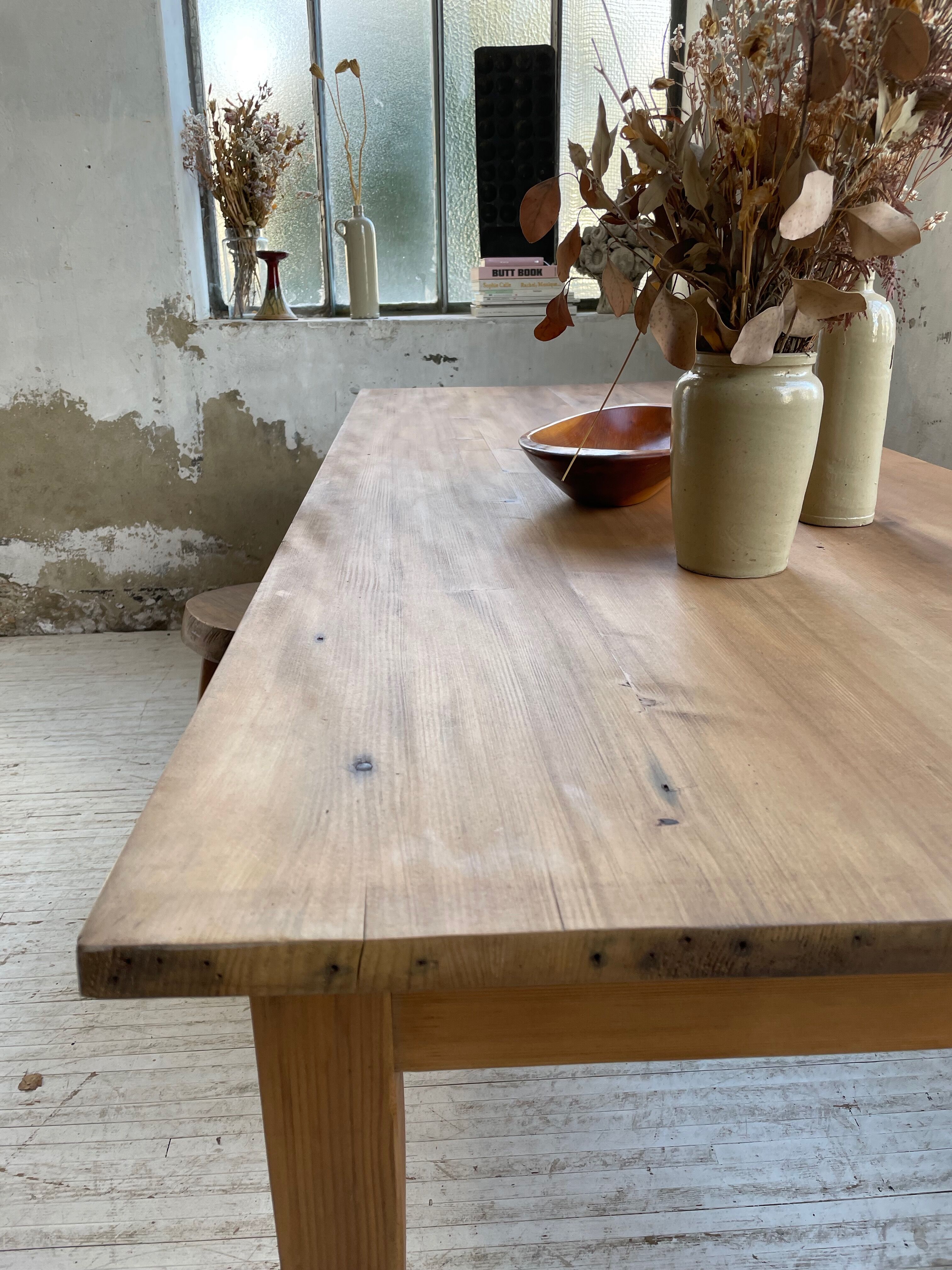Farmhouse table 2m in pine