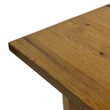 Vintage Scandinavian modern pinewood bench from the 1960's