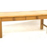 Banc minimaliste en chêne, Suède, 1960