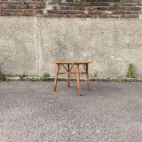 Wicker coffee table 1950