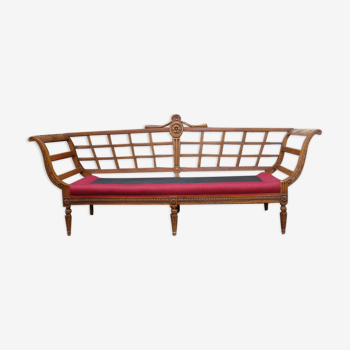 Banc, canapé style Louis XVI