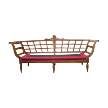Banc, canapé style Louis XVI