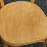 4 chairs Baumann no.24 light beech