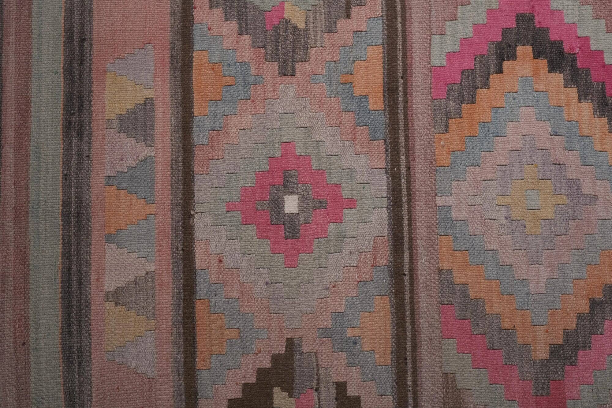 Vintage Turkish hallway rug 81x660 cm