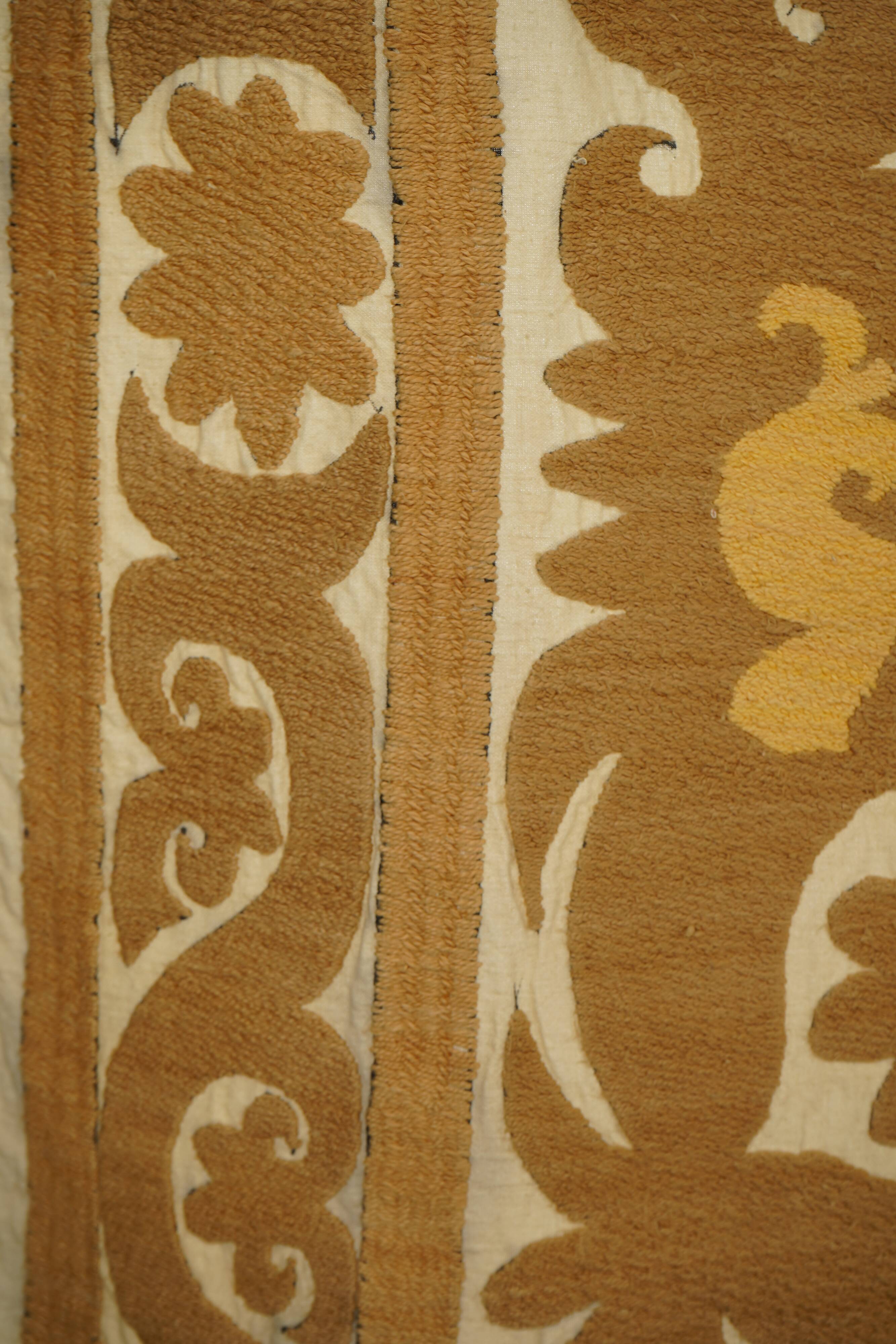 Hand-knotted rug, vintage Turkish rug 113x134 cm