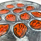 Vintage oyster plates