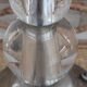 1930s glass lamp and opaline