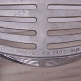 Aluminium stackable chair by Jorge Pensi for Amat 3, 1980