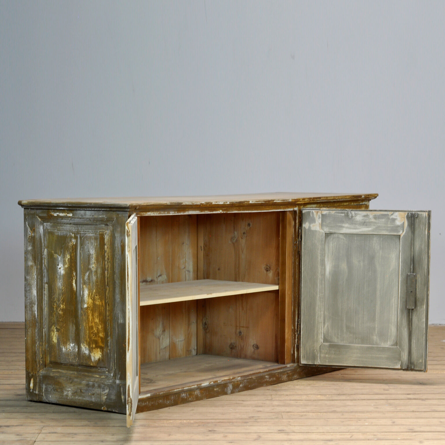 Vintage Pine Shop Counter, 1930's