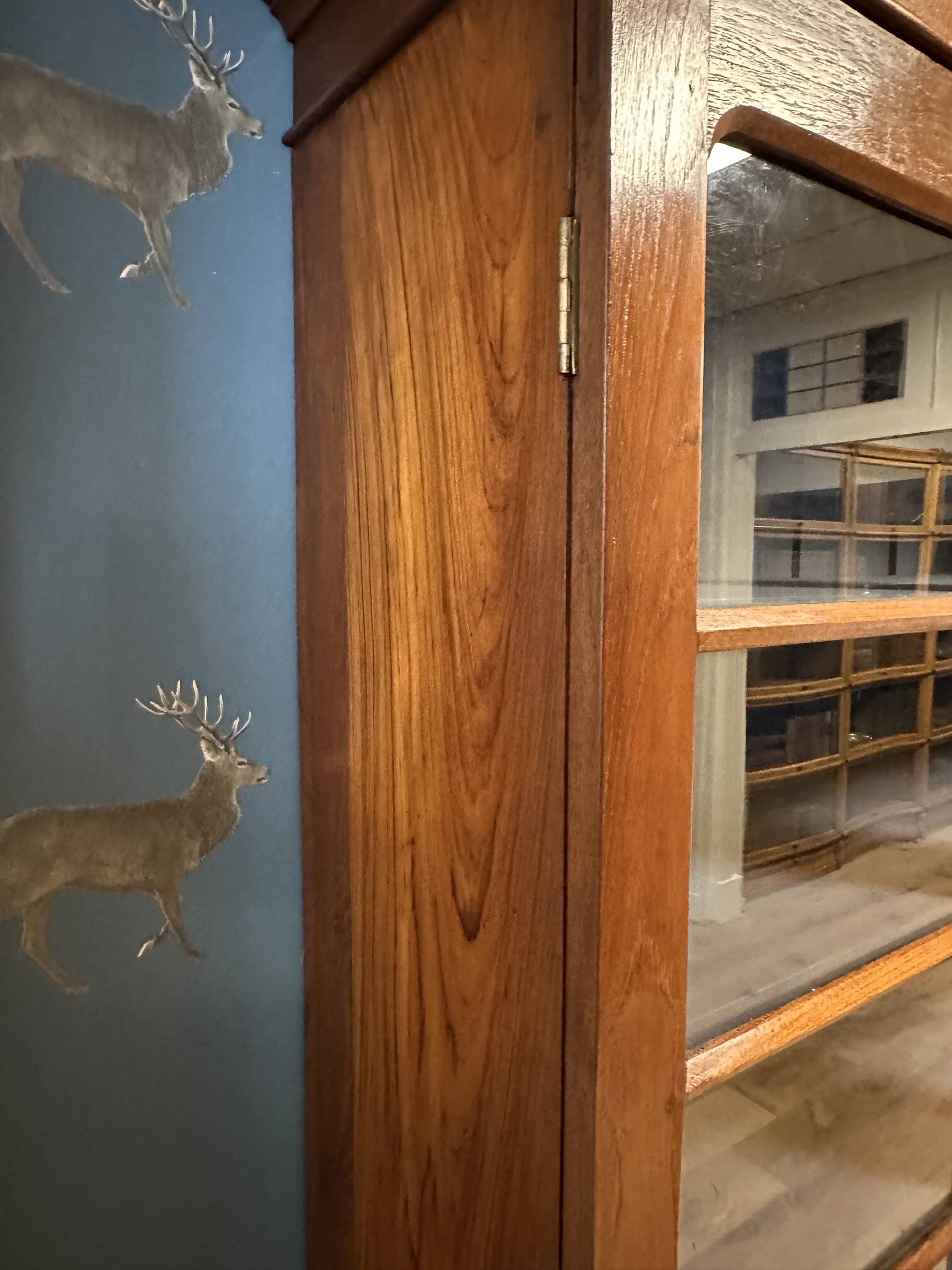 Large antique bookcase