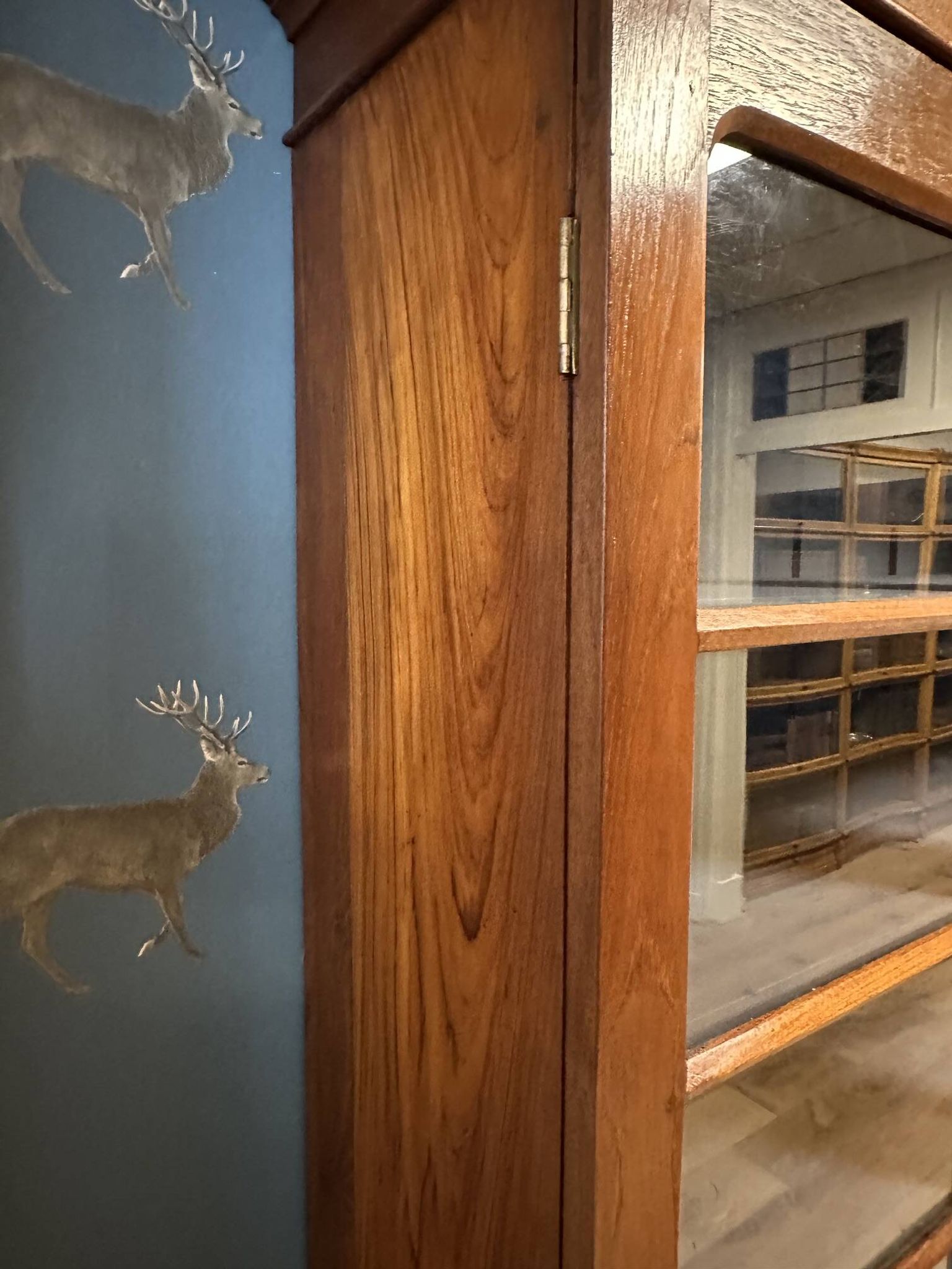 Large antique bookcase