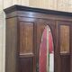 Early 20th century English wardrobe in mahogany