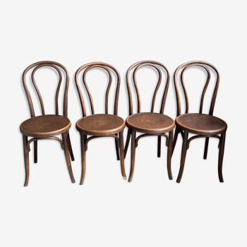 Set of 4 fischel bistrot chairs