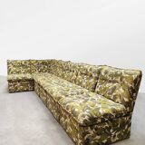 Vintage modular sofa 'Botanical vibes'