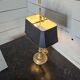 Lampe bouillotte style empire en bronze milieu XXème