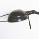 Vintage balance lamp aluminor black lacquered metal