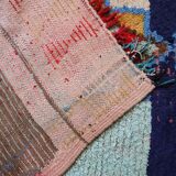 Colorful moroccan carpet - 88 x 258 cm