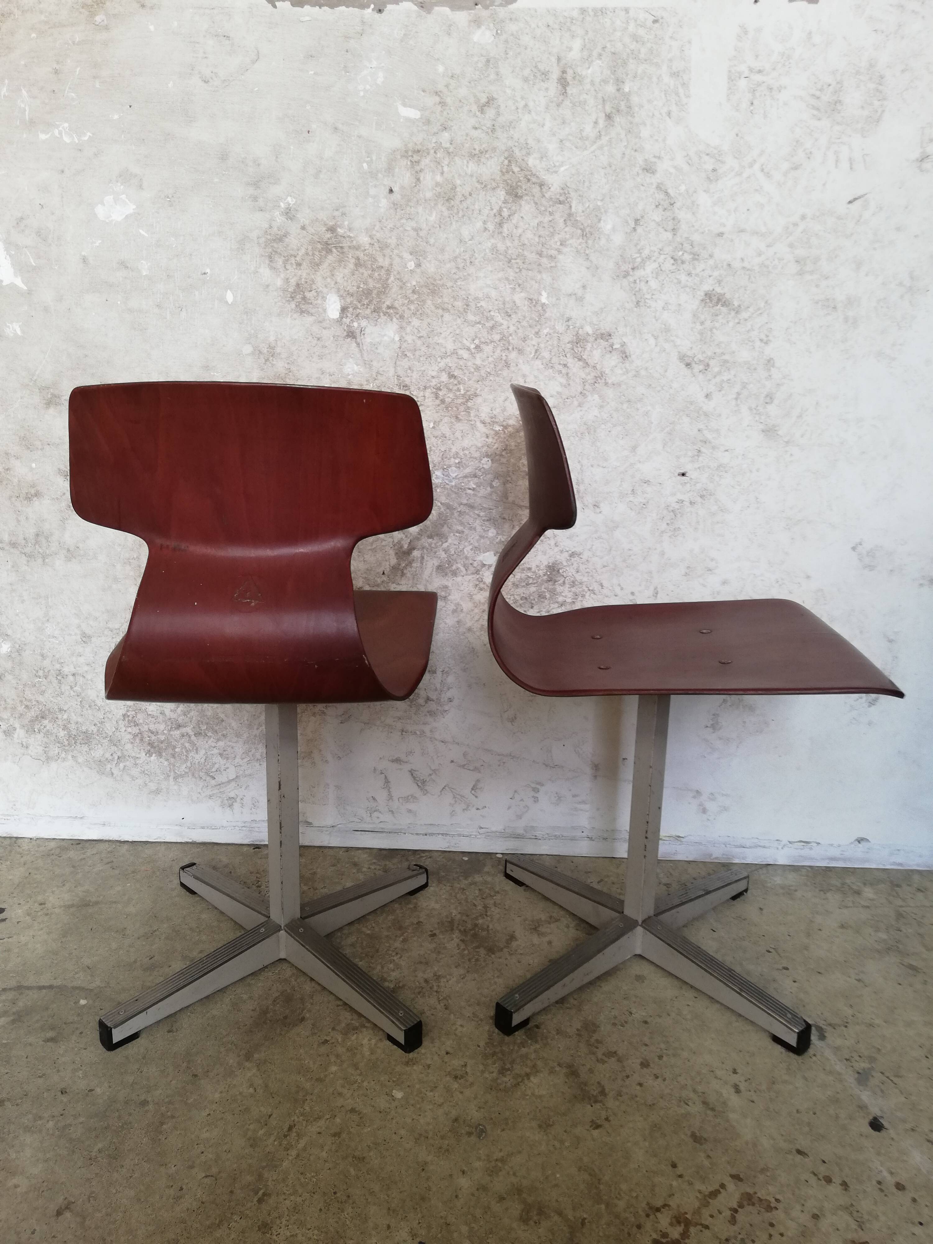 Galvanitas plywood chairs