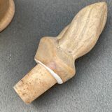 Pitcher with sandstone cap