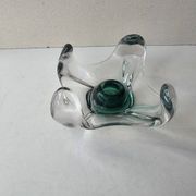 Glass candlestick in the style of Murano - 1960s