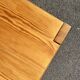 Square coffee table in solid wood (pine), 1980s.