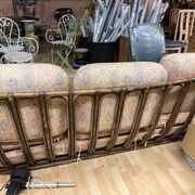 Rattan sofa
