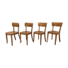 Set de 4 chaises Horgen Glarus Classic 1-380 style bistrot