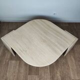 Roche Bobois 70' travertine coffee table