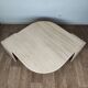 Table basse en travertin  Roche Bobois 70'