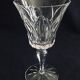 Set of 5 crystal water glasses of Saint Louis Camargue model